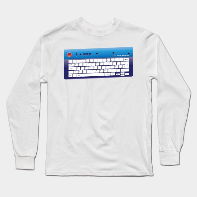 keyboard Long Sleeve T-Shirt by HBfunshirts